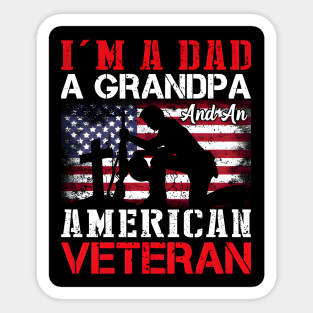 American Veteran Sticker